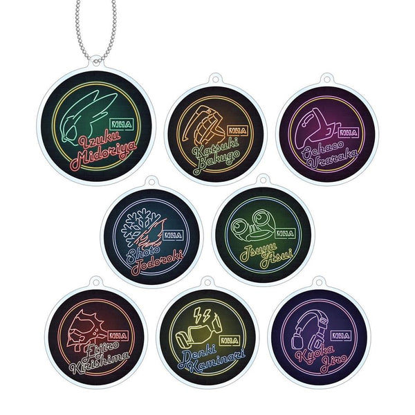 『僕のヒーローアカデミア』トレーディング Ani-Neon アクリルキーホルダー(単位/BOX)【202603再販】