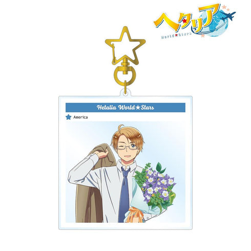 『ヘタリア World★Stars』アメリカ フォトフレーム風BIGアクリルキーホルダー【202608再販】