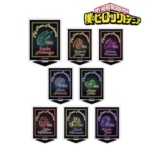 『僕のヒーローアカデミア』トレーディング Ani-Neon アクリルスタンド(単位/BOX)【202603再販】