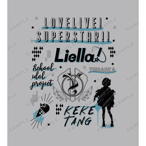 『ラブライブ!スーパースター!!』唐 可可 Ani-Sketch Tシャツレディース【202605再販】