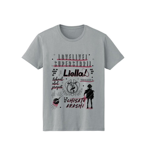 『ラブライブ!スーパースター!!』嵐 千砂都 Ani-Sketch Tシャツメンズ【202503再販】