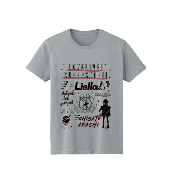 『ラブライブ!スーパースター!!』嵐 千砂都 Ani-Sketch Tシャツレディース【202605再販】