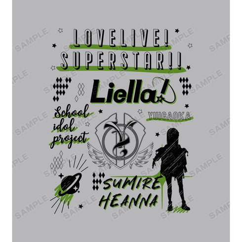 『ラブライブ!スーパースター!!』平安名すみれ Ani-Sketch Tシャツメンズ【202406再販】
