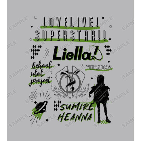 『ラブライブ!スーパースター!!』平安名すみれ Ani-Sketch Tシャツレディース【202510再販】