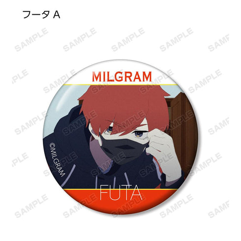 『MILGRAM -ミルグラム-』トレーディング MV 缶バッジ フータ 『事変上等』(単位/BOX)【202601再販】