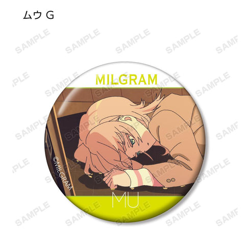 『MILGRAM -ミルグラム-』トレーディング MV 缶バッジ ムウ 『アフターペイン』(単位/BOX)【202601再販】