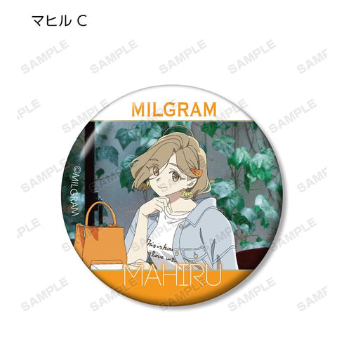 『MILGRAM -ミルグラム-』トレーディング MV 缶バッジ マヒル 『愛なんですよ』(単位/BOX)【202506再販】