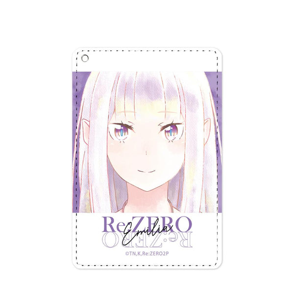 『Re:ゼロから始める異世界生活』エミリア Ani-Art aqua label 1ポケットパスケース【202506再販】