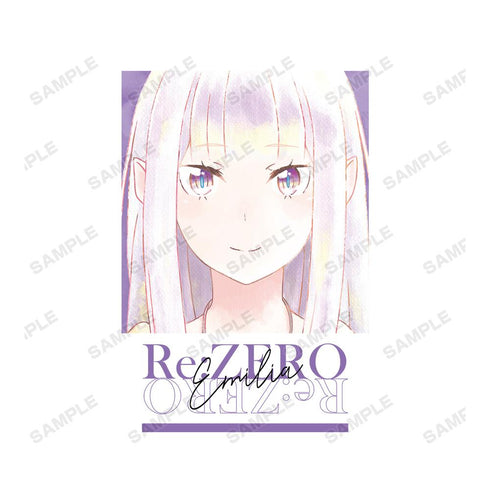 『Re:ゼロから始める異世界生活』エミリア Ani-Art aqua label Tシャツメンズ【202411再販】