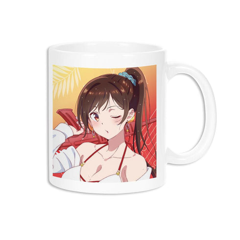 『彼女、お借りします』描き下ろしイラスト 水原千鶴 ビーチデートver. マグカップ【202508再販】