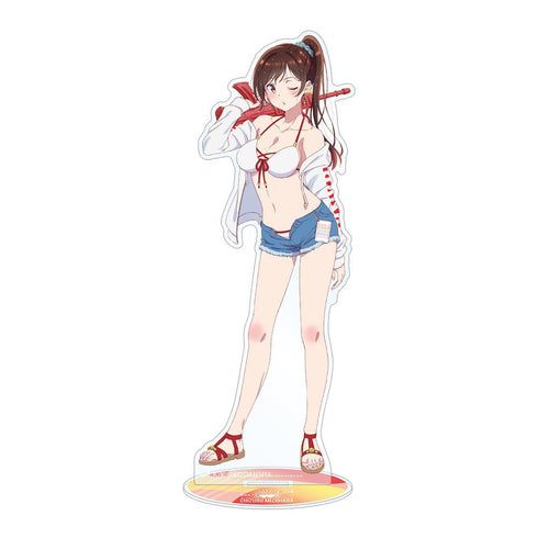 『彼女、お借りします』描き下ろしイラスト 水原千鶴 ビーチデートver. BIGアクリルスタンド【202508再販】