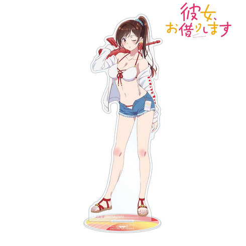 『彼女、お借りします』描き下ろしイラスト 水原千鶴 ビーチデートver. BIGアクリルスタンド【202508再販】