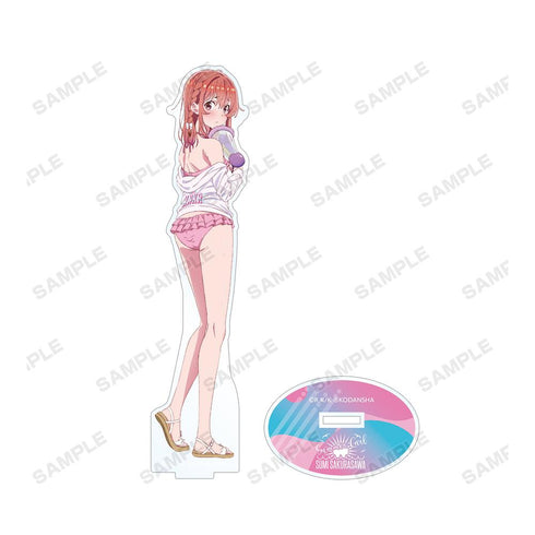 『彼女、お借りします』描き下ろしイラスト 桜沢 墨 ビーチデートver. BIGアクリルスタンド【202508再販】