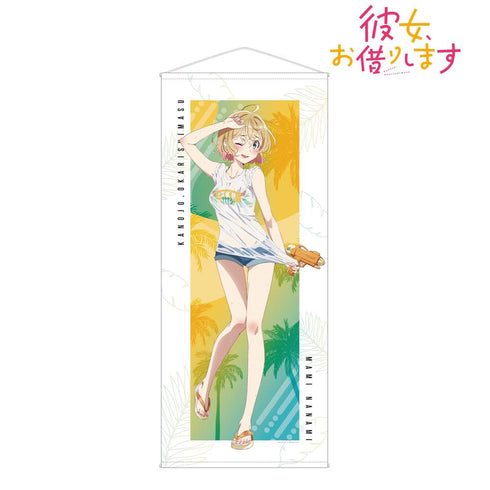 『彼女、お借りします』描き下ろしイラスト 七海麻美 ビーチデートver. 等身大タペストリー【202508再販】