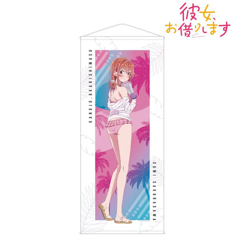 『彼女、お借りします』描き下ろしイラスト 桜沢 墨 ビーチデートver. 等身大タペストリー【202508再販】