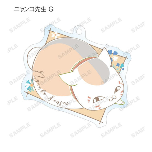 『夏目友人帳』トレーディング ニャンコ先生 lette-graph アクリルキーホルダー(単位/BOX)【202602再販】