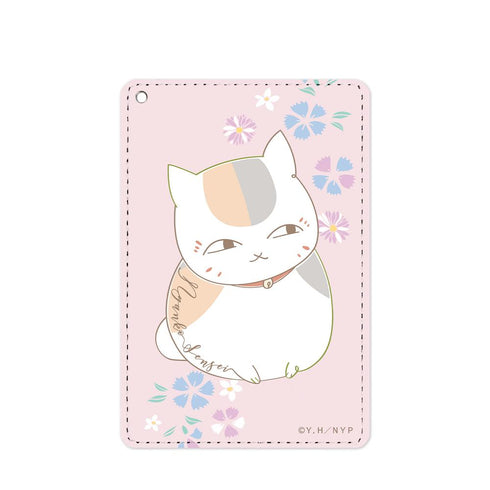 『夏目友人帳』ニャンコ先生 lette-graph 1ポケットパスケース 桃【202503再販】