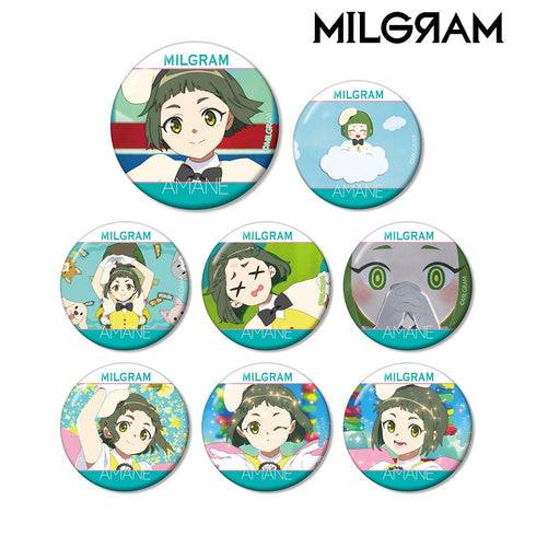 『MILGRAM -ミルグラム-』トレーディング MV 缶バッジ アマネ『おまじない』(単位/BOX)【202506再販】