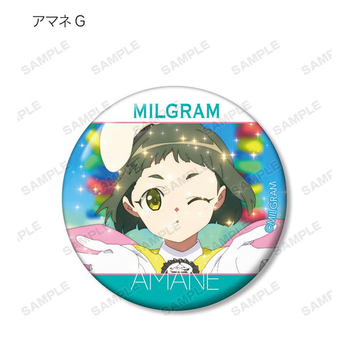 『MILGRAM -ミルグラム-』トレーディング MV 缶バッジ アマネ『おまじない』(単位/BOX)【202601再販】