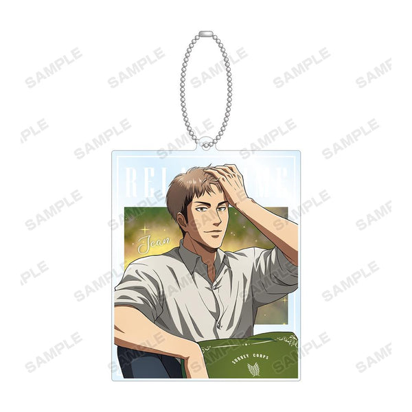 『進撃の巨人』描き下ろしイラスト ジャン リラックスver. BIGアクリルキーホルダー【202501再販】