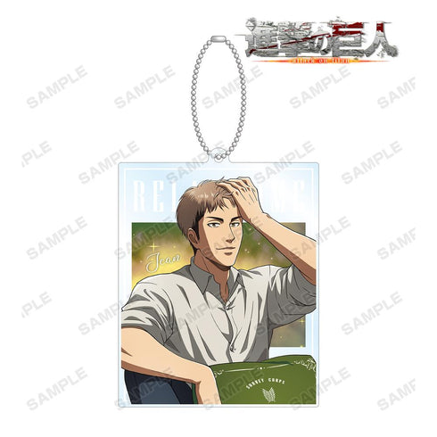 『進撃の巨人』描き下ろしイラスト ジャン リラックスver. BIGアクリルキーホルダー【202501再販】