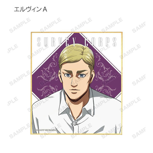 『進撃の巨人』描き下ろしイラスト リラックスver. トレーディングミニ色紙(単位/BOX)【202603再販】