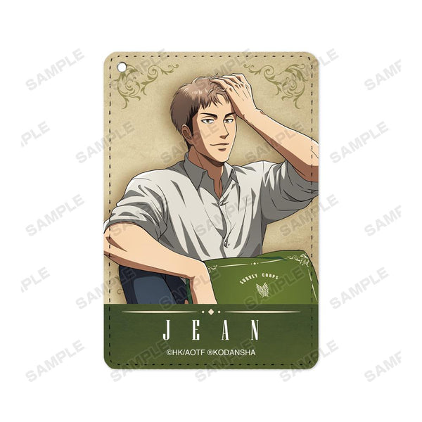 『進撃の巨人』描き下ろしイラスト ジャン リラックスver. 1ポケットパスケース【202510再販】