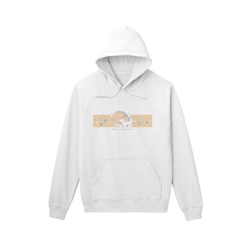 『夏目友人帳』ニャンコ先生 lette-graph パーカー 橙メンズ【202602再販】