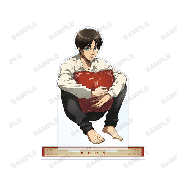 『進撃の巨人』描き下ろしイラスト エレン リラックスver. 特大アクリルスタンド【202512再販】