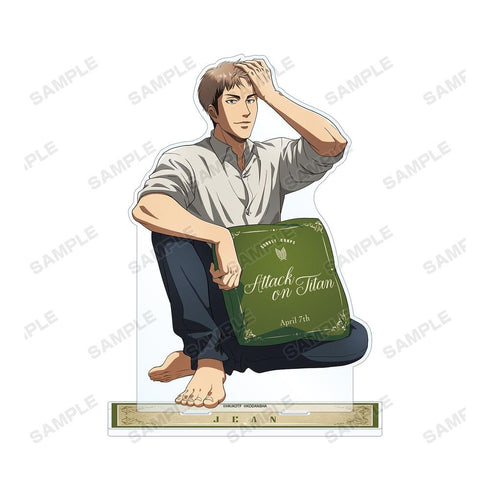 《进击的巨人》全新绘制插画 让·放松版 特大亚克力立牌【202604再版】