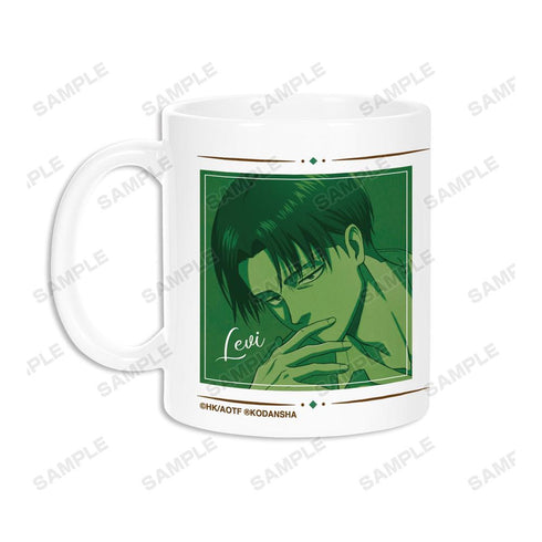 『進撃の巨人』描き下ろしイラスト リヴァイ リラックスver. マグカップ【202510再販】