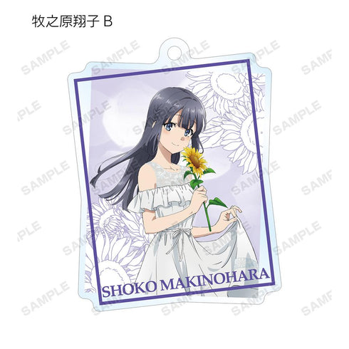 『青春ブタ野郎はバニーガール先輩の夢を見ない』描き下ろしイラスト ひまわりと白いワンピースver. トレーディングアクリルキーホルダー(単位/BOX)【202507再販】