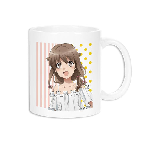 『青春ブタ野郎はバニーガール先輩の夢を見ない』描き下ろしイラスト 梓川かえで ひまわりと白いワンピースver. マグカップ【202509再販】