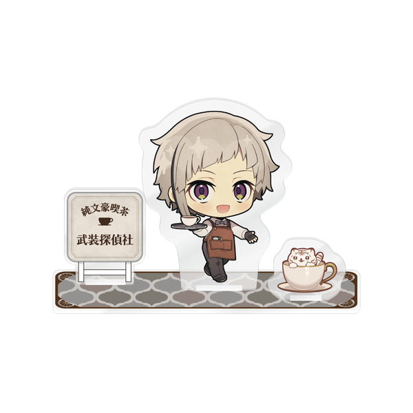 『文豪ストレイドッグス』ミニアクリルジオラマ 純文豪喫茶ver. /中島敦