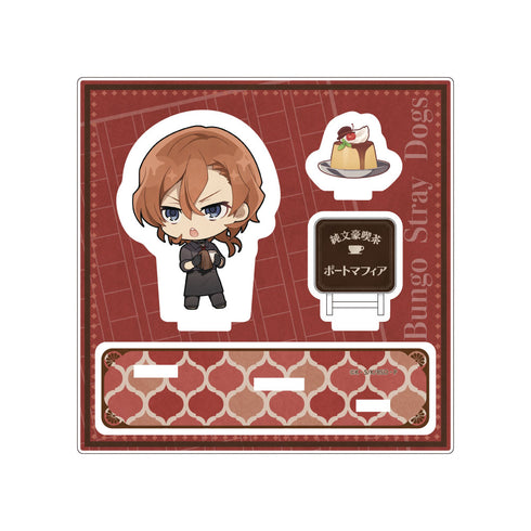 『文豪ストレイドッグス』ミニアクリルジオラマ 純文豪喫茶ver. /中原中也