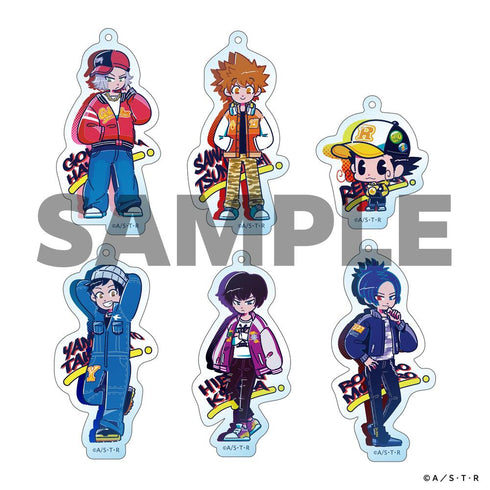 『家庭教師ヒットマンREBORN!』90'S STREET FASHION COLLECTION トレーディングアクリルキーホルダー【BOX】