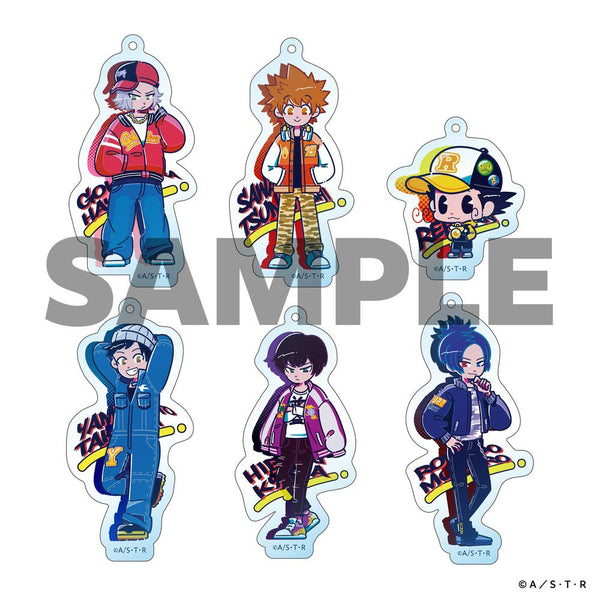 『家庭教師ヒットマンREBORN!』90'S STREET FASHION COLLECTION トレーディングアクリルキーホルダー【BOX】