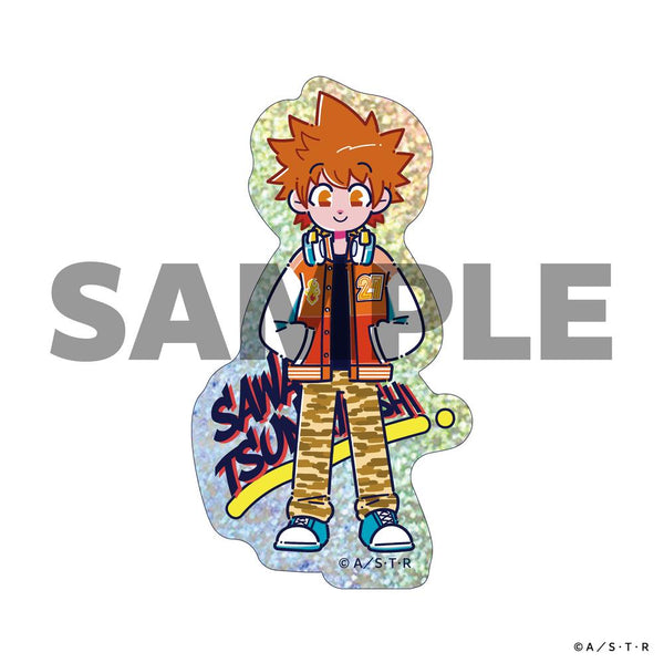 『家庭教師ヒットマンREBORN!』90'S STREET FASHION COLLECTION グリッターステッカー 沢田綱吉