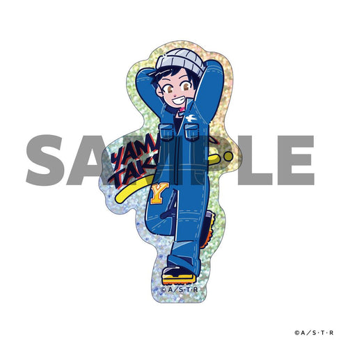 『家庭教師ヒットマンREBORN!』90'S STREET FASHION COLLECTION グリッターステッカー 山本武