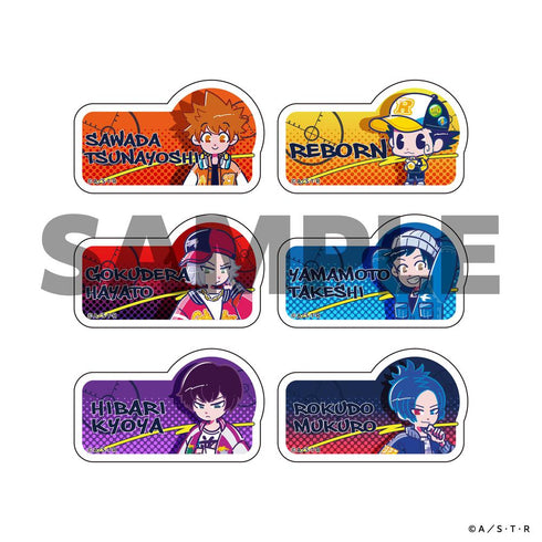 『家庭教師ヒットマンREBORN!』90'S STREET FASHION COLLECTION トレーディングアクリルネームバッジ【BOX】