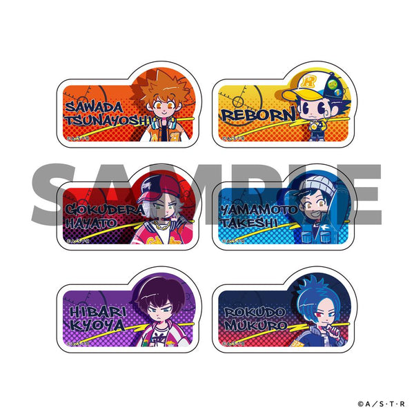 『家庭教師ヒットマンREBORN!』90'S STREET FASHION COLLECTION トレーディングアクリルネームバッジ【BOX】