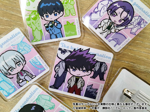 『ブルーロック』ザ・バブル・ジェネレーション アクリルバッジ【BOX】