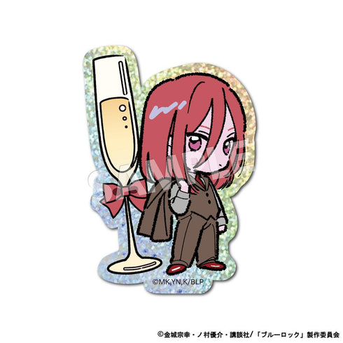 『ブルーロック』ザ・バブル・ジェネレーション グリッターステッカー 千切豹馬