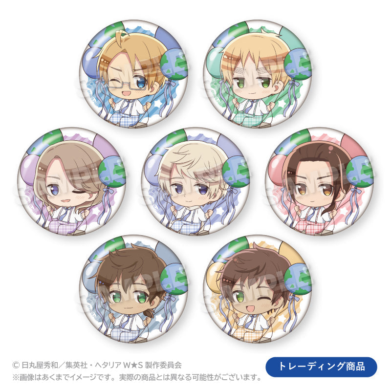ヘタリア World☆Stars』トレーディングばるんこ缶バッジ B