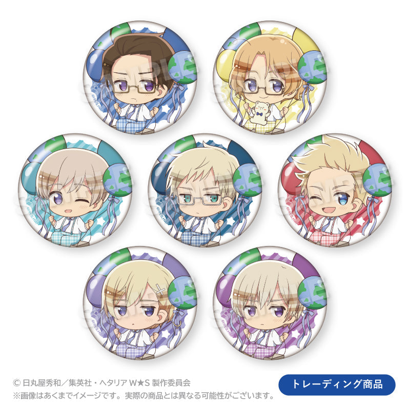 ヘタリア World☆Stars』トレーディングばるんこ缶バッジ Cボックス