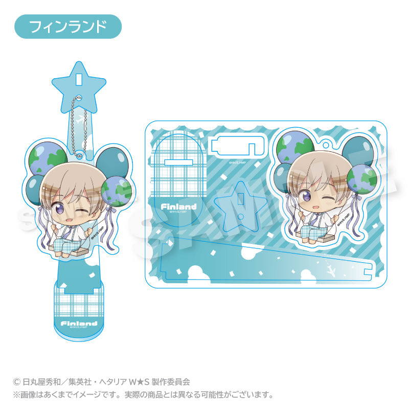 ヘタリア　ばるんこフィンランド ヘタリア World☆Stars』ばるんこスタンドキーホルダー フィンランド