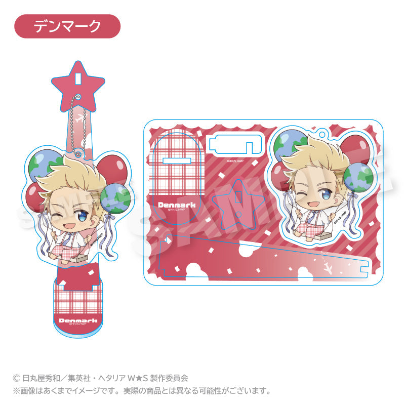 ヘタリア World☆Stars』ばるんこスタンドキーホルダー