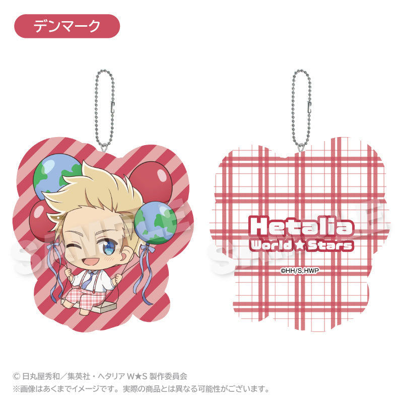 ヘタリア World☆Stars』ばるんこクッションキーホルダー デンマーク