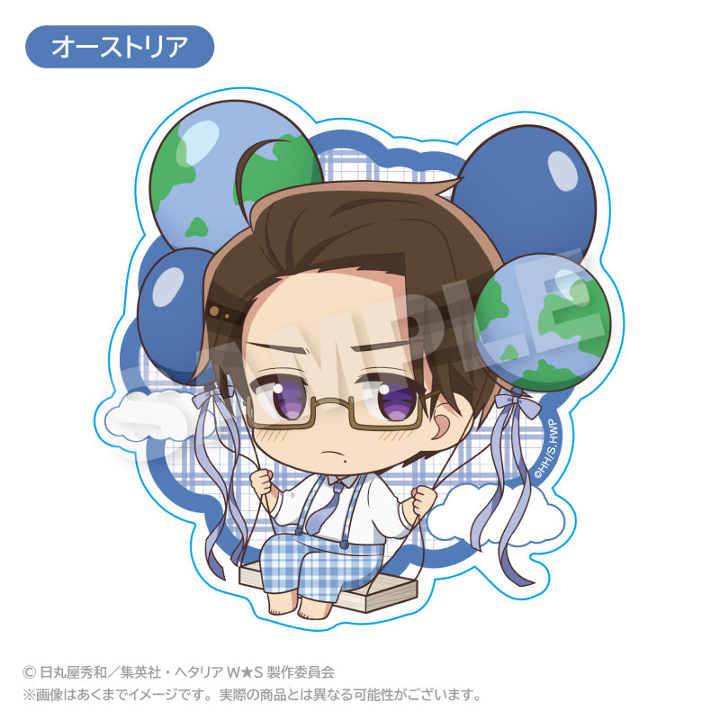 ヘタリア World☆Stars』ばるんこステッカー オーストリア - Anime