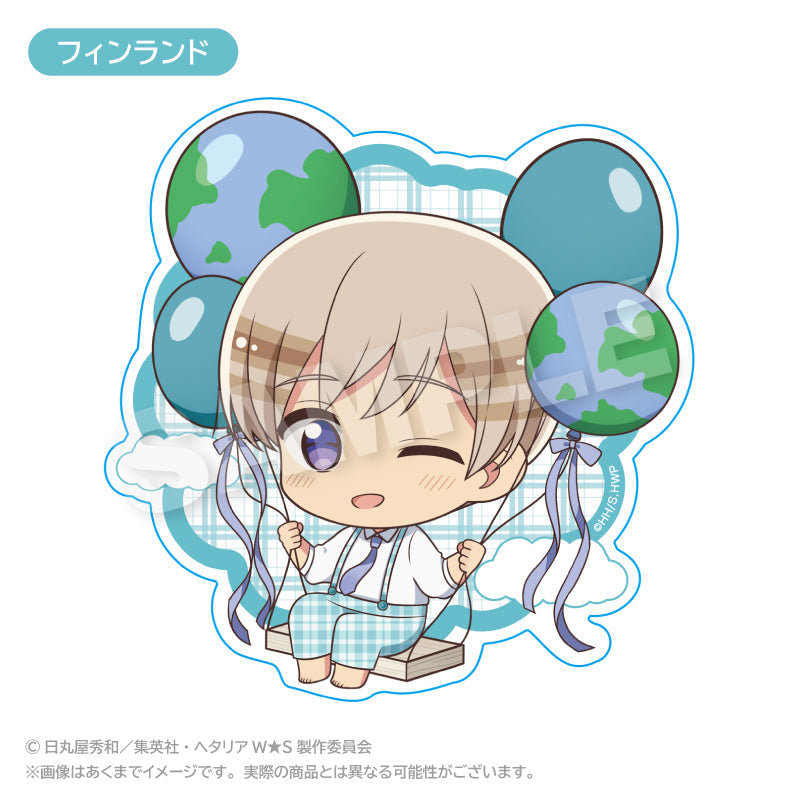 ヘタリア　ばるんこフィンランド ヘタリア World☆Stars_ばるんこスタンドキーホルダー